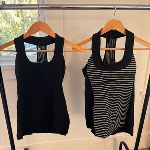 Lululemon yoga tops - both for $10